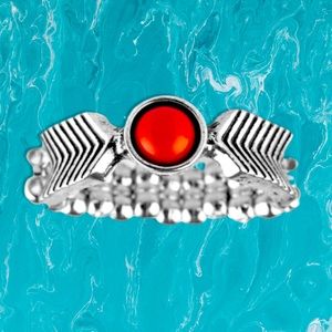 Paparazzi Awesomely ARROW-Dynamic Ring in Red